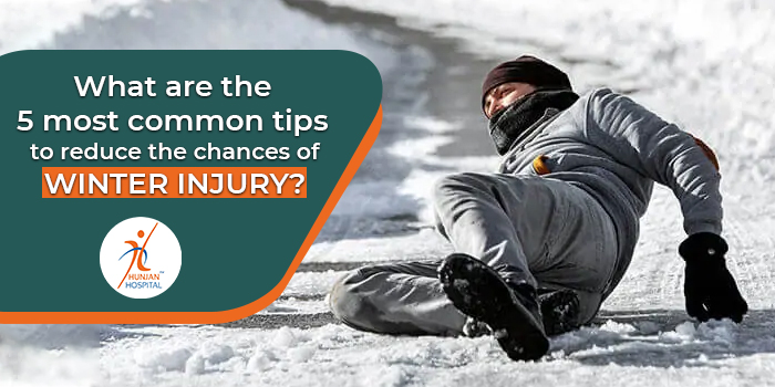 What are the 5 most common tips to reduce the chances of winter injury